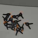 12pcs Adjustable Plastic Spring Clamps for Pool Photography Woodworking Versatile Clips for Backdrop Support Secure Towel Holds Compact Portable Design