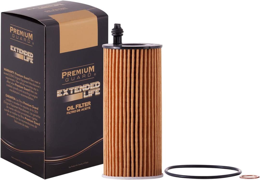 Premium Guard Extended Life Oil Filter up to 10k Miles PG99460EX | Fits 2018-2025 BMW X3, 2017-2025 330i xDrive, 2016-2025 330i, 2017-2025 530i xDrive, 2019-2025 X4, 2017-25 530i, 430i