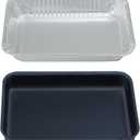 Grease Catch Pan for Weber Spirit and Genesis II Grills - Compatible with e-210, e-220, e-310, e-320, e-330, e-315, e-325, e-335 - Includes Disposable Drip Liners