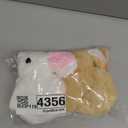 Easter Bunny Toy, Rabbit Interactive Hopping Electronic Pet Plush Bunny Toy with Sounds and Movements Animated Walking Wiggle Ears Twitch Nose (Brown+White)