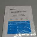 AmazerBath Shower Curtain Liner, 72x72 Plastic Frosted Shower Liner, Cute PEVA Shower Curtain Liners, Waterproof Vinyl Shower Curtain Liner with 3 Magnets, Lightweight Shower Curtains for Bathroom