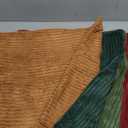 MIULEE Boho Farmhouse Throw Pillow Covers 18x18 Inch Set of 4 Mordern Nordic Cushion Covers Soft Corduroy Spring Home Decor for Couch Bed Sofa Living Room Beige