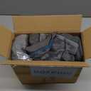 Bedsure Washable Dog Bed for Small Dogs - 2.5 Inch Thicken Up to 30lbs Pet Mat Pillows with Removable Washable Cover, Grey