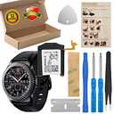 ASDAWN Battery Replacement for Samsung Galaxy Gear S3 Frontier SM-R760/ Gear S3 Classic SM-R770 EB-BR760ABE GH43-04699A BR760 R765 with Repair Tool Parts + Installation Instruction