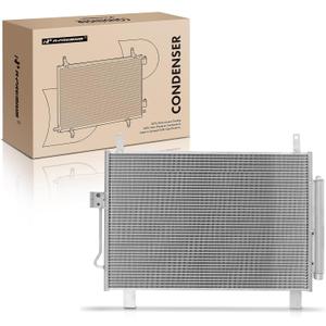 A-Premium Air Conditioning A/C Condenser Compatible with Ford Fusion 2013-2020 L4 2.5L & Lincoln MKZ 2013-2016 V6 3.7L