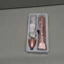 Ufree Bikini Trimmer Women Electric Razors Dual Head, Pubic Body Hair Trimmer Electric Shaver for Face, Legs, Arm, Rechargeable Lady Shaver Waterproof, Summer Grooming Kit (Pink)