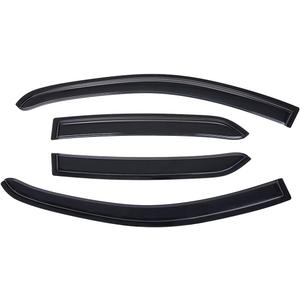 Lightronic Extra Durable Outside-Mount Auto Vent Window Visor, Fit 2013-2022 Buick Encore (EXCLUDES Encore GX), 2013-2022 Chevrolet Trax, UV Protection Rain Guard, Original Wind Deflector, Smoke, 4Pcs