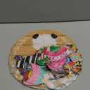 Qunclay Interchangeable Wooden Gnome Decor Holiday Seasonal Gnome Decorations with Magnet Pieces and Detachable Hats Changeable Welcome Sign for Home (Farmouse)