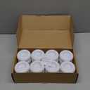 Aignis 24 Flameless LED Floating Candles, 3-Inch Plastic Battery Operated Tealights, Glow Time Over 120 Hours, Cozy Romantic White Light, Suitable for Pool/Bathtub/Hot Bath/Wedding Centerpiece Decor