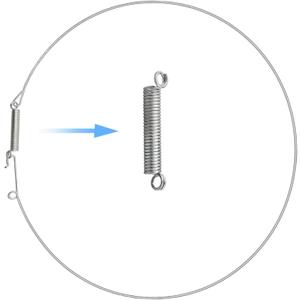 ACA56078801 Washer Door Boot Spring Clamp Fits For LG,Kenmore,And Maytag Front-Load Washing Machines,Replace AP4998833 AH3530864 EA3530864 PS3530864 ETC