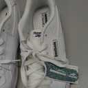 Reebok Glide Sneakers for Men - Black or White Tennis Shoes Size 7 to 15, White/Vector Navy/Gum, 11.5