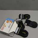 QUMY Dog Shoes for Large Dogs, Medium Dog Boots & Paw Protectors for Winter Snowy Day, Summer Hot Pavement, Water-Resistant in Rainy Weather, Outdoor Walking, Indoor Hardfloors Skid-Resistant Sole (Size 7: 2.8''x3.2"(W*L) (Pack of 4))