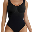 SHAPERX Women's Shaping Mid-Thigh Bodysuit Tummy Control Shapewear Seamless Sculpting Body Shaper 5XL