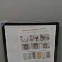 NAIMOER 2Pack Diamond Painting Frames, Frames for 35x35cm Diamond Painting Canvas, Magnetic Diamond Art Frame Self-Adhesive, Frames with Hooks for Wall Window Door (Black)