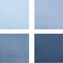 100Pcs Dusty Blue Party Napkins Gradient Blue Disposable Paper Napkins 4 Colors 6.5" Luncheon Cocktail Napkin for Birthday Wedding Baby Shower Party Supplies