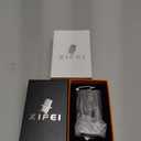 XIFEI Lighter, Triple Jet Flame Torch Lighter with  Cutter V Cut,  Accessories  Holder, Windproof Refillable Butane Lighters Gift Box (Ash)