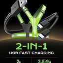 LED Reflective Vest Super Bright Lighting, 360 Visible Running Light for Runners, Waterproof Adjustable Reflective Running Vest Headlamp for Men/Women/Kids Night Walking/Running/Cycling