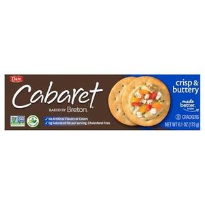 Dare Foods, Cabaret Crisp And Buttery Crackers, 6.1 Ounce 3 Pack, No BB Date