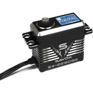 Savox SAVSW2290SG-BE Waterproof Premium, High Voltage, Brushless, Digital Servo 0.11sec / 972.1oz @ 8.4v - Black Edition