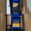 2.5 Ton Car Jack Low Profile Hydraulic Floor Jack, 5500 lbs Capacity, 3.4"-15.2" Lifting Range, Alloy Steel, Black, for Sedans and SUVs (Blue)
