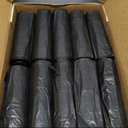 HBC Value Performance Can Liners 30"x36", Black, 0.65Mil, 10/25, LLDPE Liners
