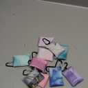 10 Pcs Microfiber Cleaning Cloth with Open Pouch and Hanging Ring Cute Marble Design Microfiber Cloth Soft Glasses Cleaner Cloth for Eyeglasses Camera Lens Cell Phone Screens Glasses, 6'' x 7''