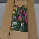 TURNMEON 4 Pcs Artificial Flowers for Outdoors Spring Summer Decor, UV Resistant No Fade Fake Hanging Flowers Plants Faux Plastic Realistic Silk Flower for Gardens Porch Planter Patio Yard Home Indoor (Mixed Color)