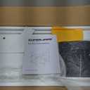 SUPERJARE 35.4" White Desk with 2 Drawers, Modern Makeup Vanity with Padded Stool, Small Computer Desk Home Office Desk for Writing Study Bedroom