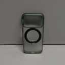 TORRAS 360 Magnetic Stand for iPhone 17 Pro Case, Ostand 3.0[Fit for MagSafe][4X Mil-Grade Shockproof] Rotatable Kickstand Protective Cover, Camera Control Button, Translucent Pine Green, O3 Fitness