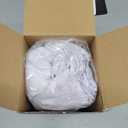 Hiboom 18 Pack Tie Headband Bulk Sports Tennis Headband for Men Women Ninja Karate Head Tie Athletic Sweatbands Elastic Hair Bands for Basketball, Football, Soccer, Running, Yoga (White)