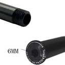 Bicycle Front Fork Thru Axle 100 * 15mm/110 * 15mm MTB Boost Front HubFork Thru Axle fit for Rock Shox Fork