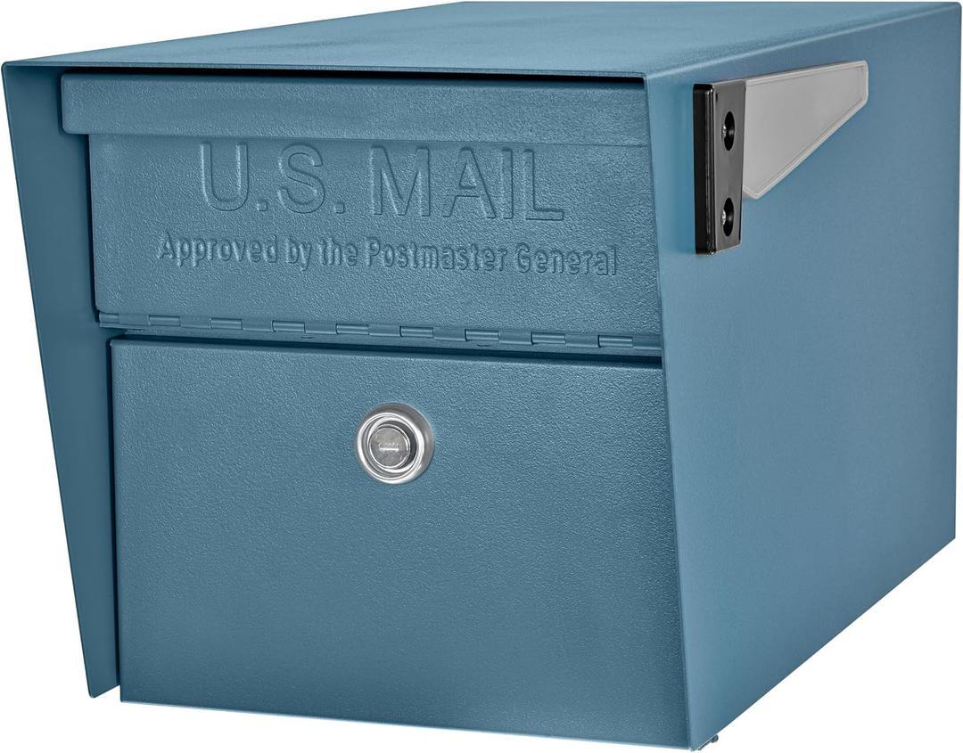 Mail Boss Mail Manager Mid Century Modern Locking Post Mount Mailbox
