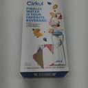 Cirkul 22oz. BPA-Free Plastic Water Bottle Starter Kit with Blue Lid, 2 Flavor Cartridges (1 LifeSip Fruit Punch, 1 FitSip Mixed Berry) Zero Calories and No Sugar