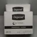 Depend Underpads XL, Disposable Incontinence Bed Pads for Adults, Slip Resistant, 36" x 30", 48 Count