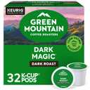Green Mountain Coffee Roaster Dark Magic Keurig Single-Serve K-Cup Pods, Dark Roast Coffee, 32 Count (EXP 03/11/28)