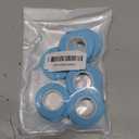 6 Rolls Eyelash Extension Tape EBANKU Adhesive Breathable Blue Lash Tape Micropore Fabric Under Eye Tape for Eyelash Extension Supply 10 Yard Each Roll (Blue)