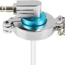 CMTOOL 43mm Brake Bleeder Adapter Compatible with Toyota and Lexus, Aluminum 43mm Master Cylinder Adapter, Works with Brake Bleeder Kit