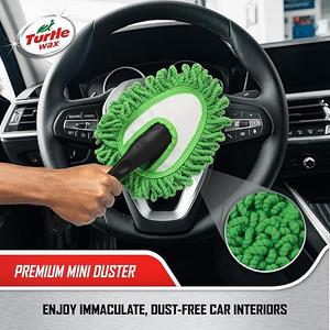 Detailing Combo Plastic Handle with Green Mop and Mini Duster