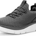 FitVille Extra Wide Slip-on Shoes for Men, Lightweight and Breathable Men's Wide Slip-on Shoes Max Cushioning, Size 9.5 