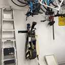 Blat Blat Golf Bag Organizer - Wall Mount Rack for Garage, Expand Storage Space
