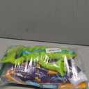 Ramede 3 Pcs Women Halloween Teacher Costume Set Vintage Long Sleeve Dress with School Bus Bag for Halloween Role Play Party(Science Purple, Medium)