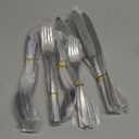 HIKAA 20-Piece Silverware Set for 4, Heavy Duty Stainless Steel Flatware Cutlery Set For Home Kitchen Restaurant Hotel, Kitchen Utensils Set, Matte Satin, Dishwasher Safe