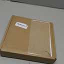 8x8 Shadow Box Frame Display Case with Letter Stickers, 3D Picture Frame, Display Case Box for Memorabilia, Baby Items, Wedding Memories, Crafts, Tickets and Photos (White, 8x8)