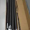 Universal Trampoline Poles, Replacement Poles with Clamp and Hardware, with Enclosure Pole Connecters, Screws and Bolts, Pole Caps, Fits Most Straight Poles Trampoline