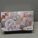 Face Down Pillow Massage Headrest for Bed, Stomach Sleeping Pillow, Face Cradle, BBL Pillow After Surgery Post Eye Surgery Recovery Equipment for Massage Tables, Piercing Pillows Removable Cover Grey (Gray)