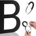 7 x 5 Inch House Numbers, Self-adhesive for Outside Mailbox House Number (B), 5in LetterB