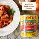 Cento Certified San Marzano Whole Peeled Tomatoes, 28 Oz (Pack of 6), Canned Plum Tomatoes in Thick Puree with Basil, Grown and Processed in Italy (EXP 08/28/26)