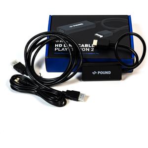 POUND HDMI HD Link Cable - Compatible with PS1 and PS2 - HDMI Cable with RGB Display, 720p Resolution, Plus Micro USB Cable for Power