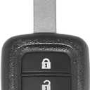 X AUTOHAUX 313.8MHz MLBHLIK6-1T Replacement Smart Proximity Keyless Entry Remote Key Fob for Honda CR-V 2014-2016 for Honda HR-V 2016-2021 4 Buttons 46 Chip