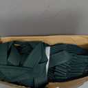 Sweetude 30 Pcs Thank You Gift Bags with Handles Bulk Reusable Goodie Bag Non Woven Foldable Handbag for Christmas Wedding Bridesmaid Gifts(10 x 8 x 4 Inch,Dark Green)